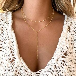 Dainty Gold Layered Necklace